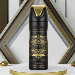 Lattafa Bade'e Al Oud Oud For Glory Deodorant - Radhe Perfumes