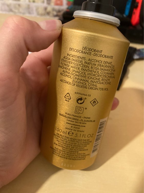 Paco Rabanne 1 Million Deodorant Spray - Radhe Perfumes