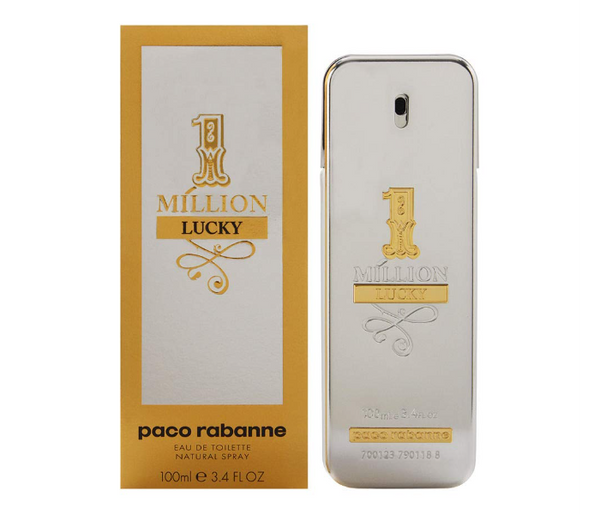 Paco Rabanne 1 Million Lucky Eau de Toilette β For Men (100ml) - Radhe Perfumes