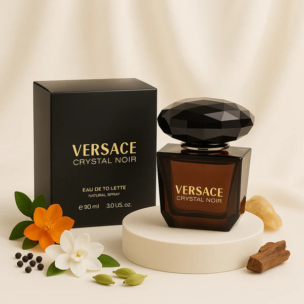 Versace Crystal Noir Eau De Toilette (90ml) - Radhe Perfumes