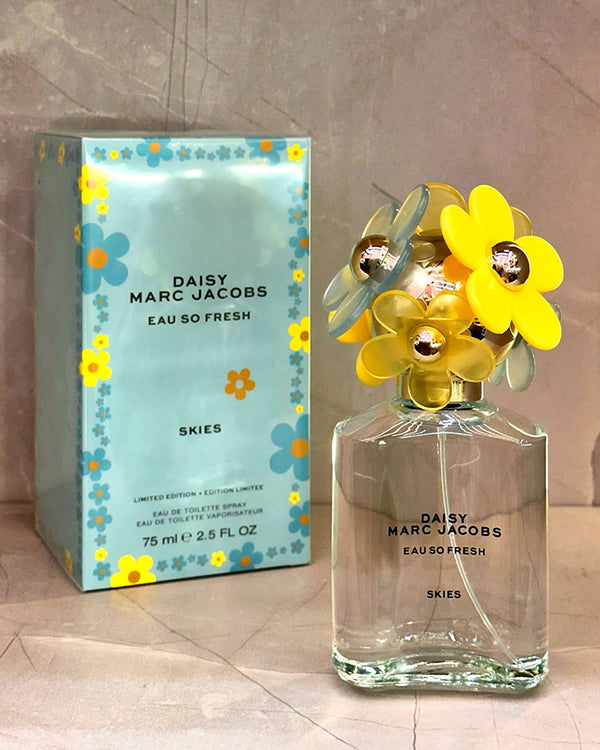 Marc Jacobs Daisy Fresh Skies Eau de Toilette – 75ml (Unisex) - Radhe Perfumes