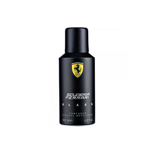 Scuderia Ferrari Black Deodorant for Men 150ml - Radhe Perfumes