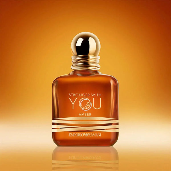 Emporio Armani Stronger With You Amber Eau de Parfum – 100ml (Unisex) - Radhe Perfumes