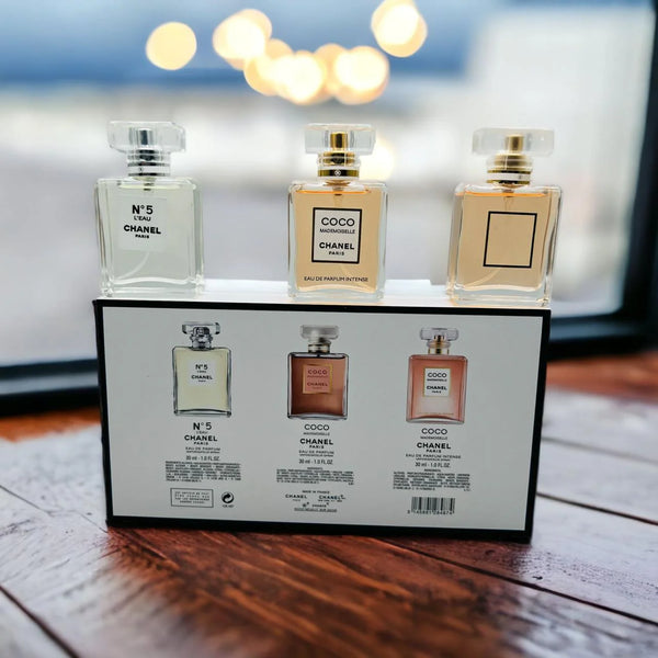 Chanel Women’s Perfume 3-Piece Gift Box - Radhe Perfumes