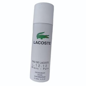 Lacoste L1212 Blanc Deodorant Spray 150ml - Radhe Perfumes