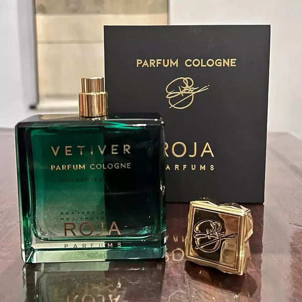 Roja Vetiver Pour Homme Parfum Cologne (100ml) - Radhe Perfumes