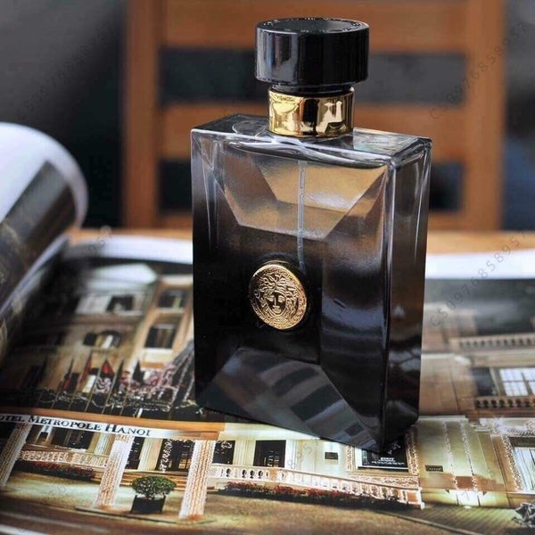 Versace Pour Homme Oud Noir Eau de Toilette – 100ml (Unisex) - Radhe Perfumes