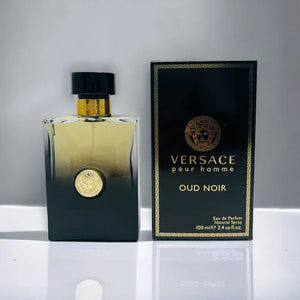 Versace Pour Homme Oud Noir Eau de Toilette – 100ml (Unisex) - Radhe Perfumes