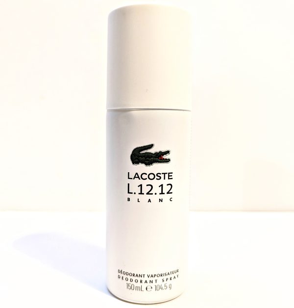 Lacoste L1212 Blanc Deodorant Spray 150ml - Radhe Perfumes