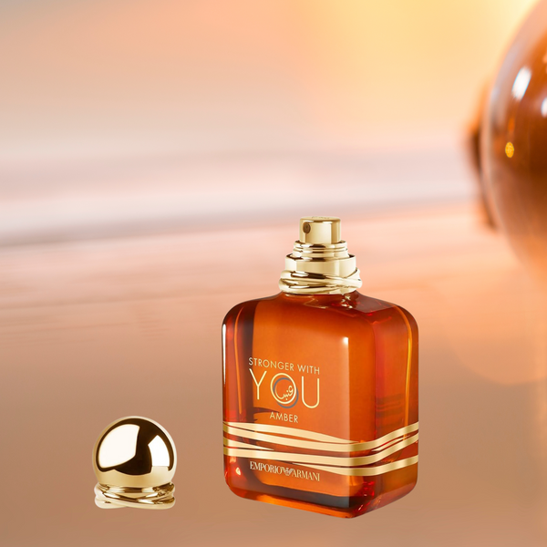 Emporio Armani Stronger With You Amber Eau de Parfum – 100ml (Unisex) - Radhe Perfumes