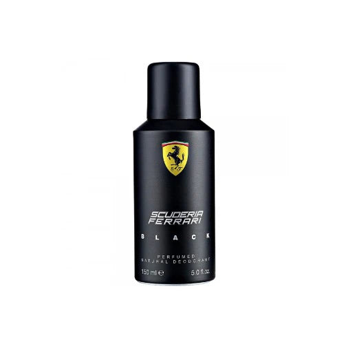 Scuderia Ferrari Black Deodorant for Men 150ml - Radhe Perfumes