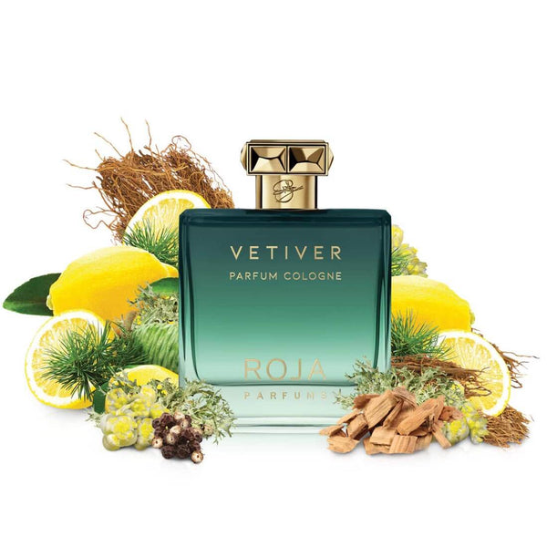 Roja Vetiver Pour Homme Parfum Cologne (100ml) - Radhe Perfumes