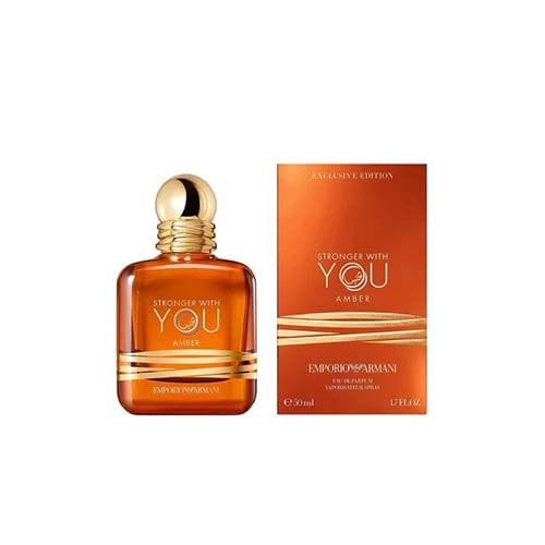 Emporio Armani Stronger With You Amber Eau de Parfum – 100ml (Unisex) - Radhe Perfumes